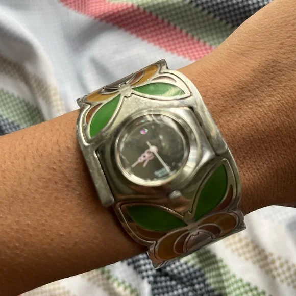Swatch butterfly watch